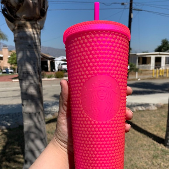 Starbucks Pink Studded cup